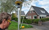 Landmeting voor een huis.